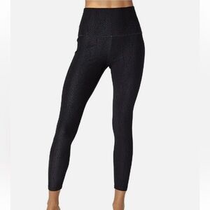 Beyond Yoga Women's Small Leggings Snake Print V13243 7/8 Length Active Stretch